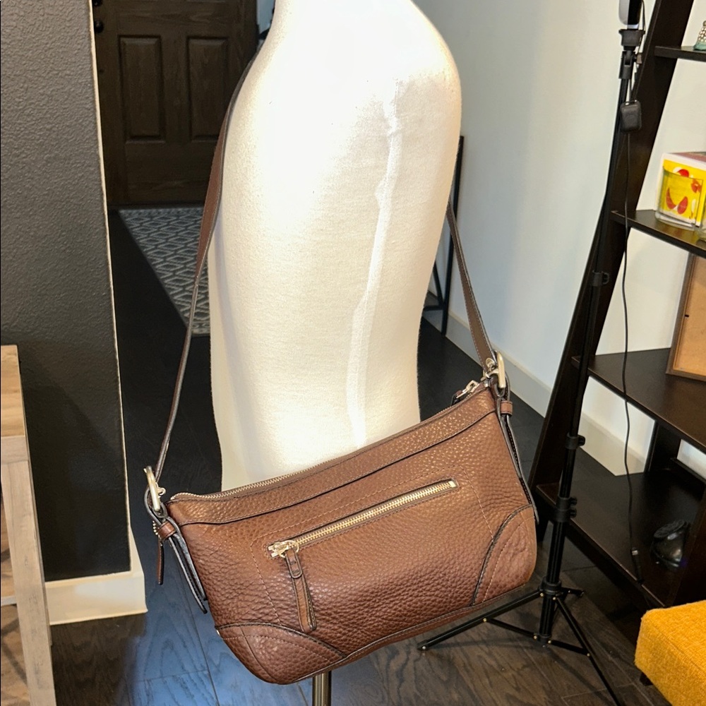 Coach Dark Brown Crossbody Bag - Picture 3 of 7